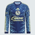 Club America Visitante Versión Fan Manga Larga | Temporada 25-26